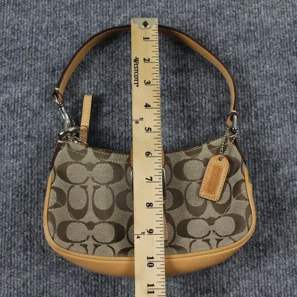 Coach Shoulder Bag Small Mini Vintage 6362 Hampton Y2K Demi Purse Signature